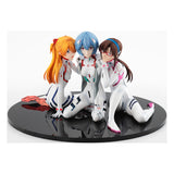 Evangelion: 3.0+1.0 Thrice Upon a Time Asuka/Rei/Mari NewType Cover Version 1:8 Scale Statue Set of 3