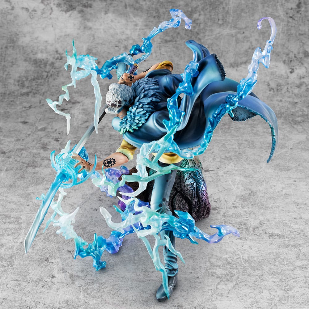 One Piece Portrait Of Pirates WA-MAXIMUM PVC Statue Trafalgar Law The Surgeon of Death Awaken Ver. 27 cm