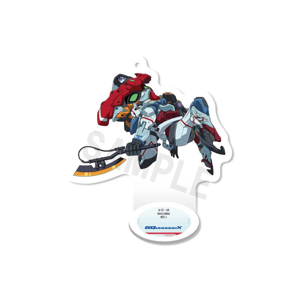 Mobile Suit Gundam GQuuuuuuX TokoToko Acrylic Figure 9 cm Display (6)