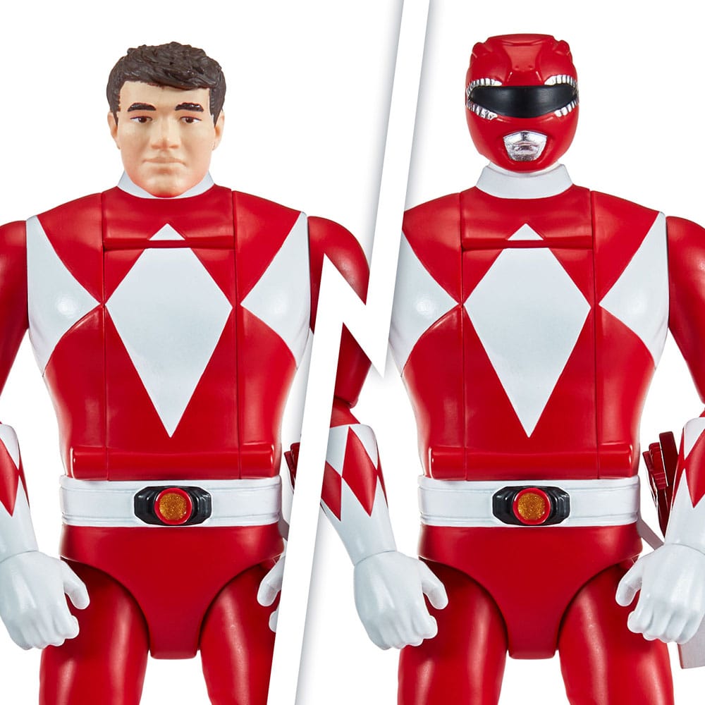 Mighty Morphin Power Rangers Action Figure Auto-Morphin Red Ranger 12 cm