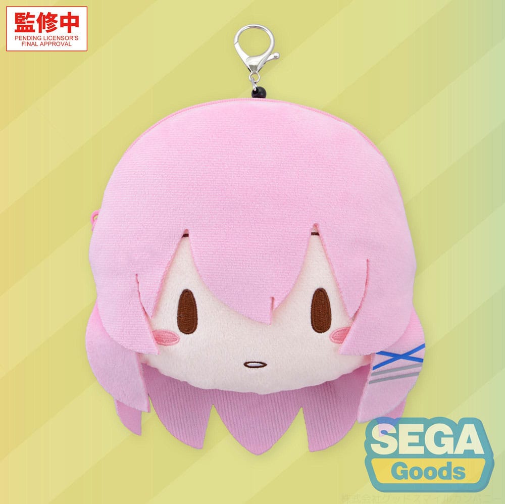 Hatsune Miku: Coloful Stage! Plush Keychain Megurine Luka School Sekai 15 cm