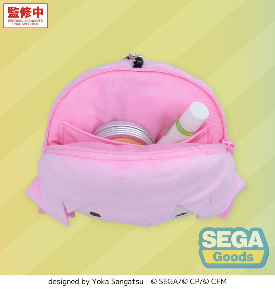 Hatsune Miku: Coloful Stage! Plush Keychain Megurine Luka School Sekai 15 cm