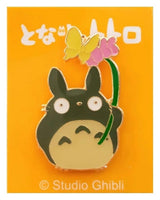 My Neighbor Totoro Pin Totoro With Flower