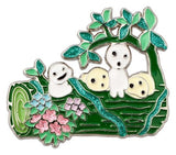 Princess Mononoke Metal Brooch Kodama