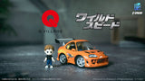 Fast & Furious Q-Village Vehicle with mini-figure Toyota Supra JZA80 9 cm